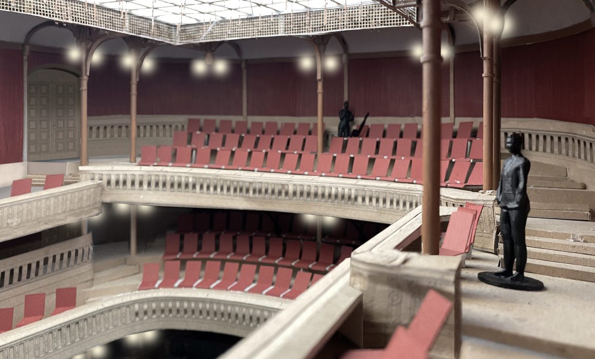 Arhitekte Zaiga Gaile par Vāgnera teātra zāles vēsturi un vīziju