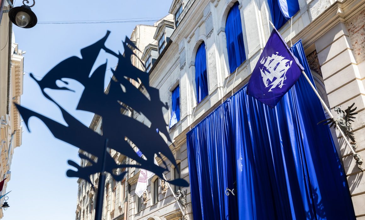 Foto: Vāgnera nama laika kapsulas iemūrēšanas ceremonija